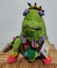 Character Collectibles Large Wonderful Lizard Of Oz 27″Plush New NWT Green High