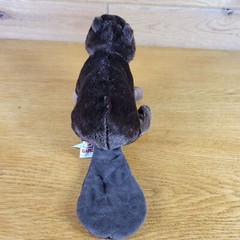 Ganz Plush Beaver Webkinz Brown Soft Stuffed Animal Toy HM181 No Code