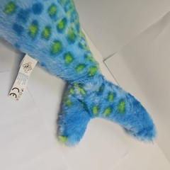 The Petting Zoo Plush Shark 21″ Stuffed Animal Toy 2017 Blue Green