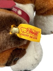 Steiff Boxer Saint Bernard FAO Schwarz American Kennel Club Puppy Dog Plush 2004