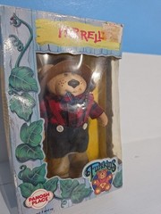 Furskins Vintage 1986 New Farrell 5.5in Plaid Shirt Plush Bear