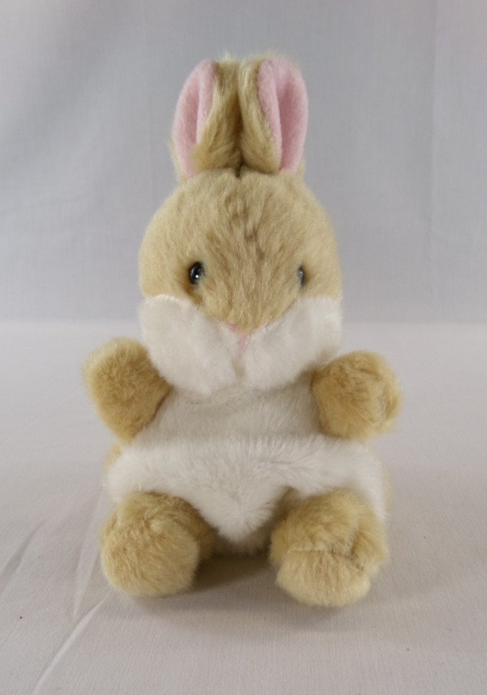 Aurora World Plush – Palm Pals – ELLA BUNNY (5 inch) – Stuffed Animal Toy – EUC