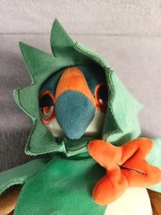 2017 Pokemon Decidueye Plush Poseable Wings 12″