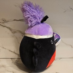NWT 12″ Bella the Spider Squishmallows Black Spider Red Belly Stuffed Plush 2021