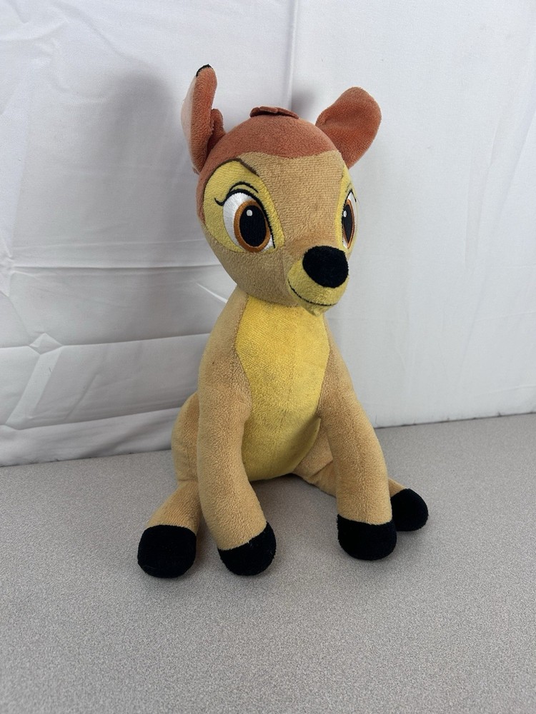 Disney Bambi 12″ Sitting Deer / Fawn Stuffed Animal Plush