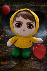 Georgie Jazewares IT Movie Plush Doll Soft Stuffed Toy 8 Inch NWT Rare Retired