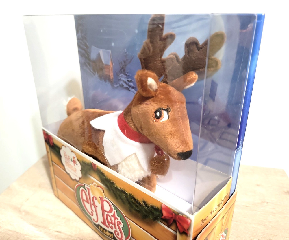 Elf On the Shelf Elf Pets REINDEER Plush + Story Book Christmas Tradition NEW
