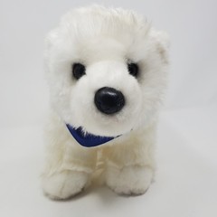 Douglas Cuddle Toy White Polar Bear Marshmallow Plush Stuffed Animal 13″ #268