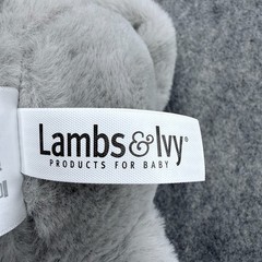 Lambs & Ivy Jungle Adventure Safari Gray Plush Elephant 9″ Toy Collectible Gift