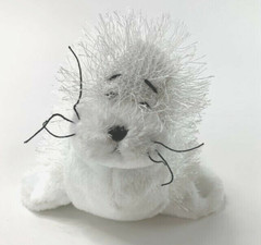 Ganz Webkinz HM023 White Seal Ocean Beach Plush Animal Soft Stuffed Toy Fluffy
