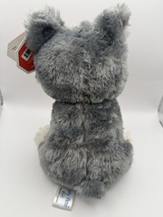 Feisty Pets Gray Wolf Werewolf Plush Stuffed Animal W Tags Working 8”