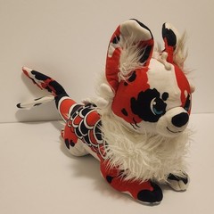 Sorbet Jungle Koigi Koi Fish Corgi Furry Plush 19″ Long Fluffy Stuffed Animal