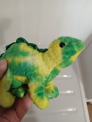 SPIKEY the Stegosaurus Plush 2007 TY Stuffed Toy Cute Cuddly Animal