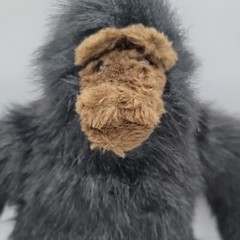 Vintage Rare Creepy Face Furry Gorilla Superior Toy And Novelty Co Plush Soft