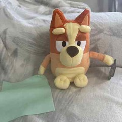 BLUEY Sleepy Time Bingo 13″ Sing Along Plush with Blanket 7 Fun Phrases new