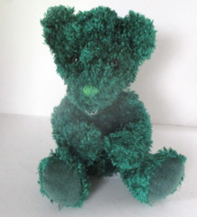 Russ Berrie & Co. Fitzgerald St. Patrick’s Day Bear Shamrock Ribbon