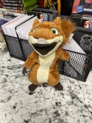 Over the Hedge Hammy Plush Squirrel Fuzzy Stuffed Toy Dreamworks DVD Promo Toy