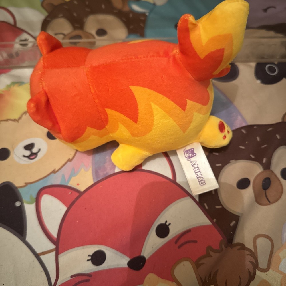 Aphmau MeeMeows Elemental Fire Cat Plush Plushie Litter 6 (no box)