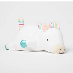 Pillowfort Weighted Plush Rainbow Horse – 3lbs Good for Anxiety SEE PHOTOS MARK