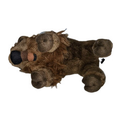 Unipak NUNA BISON Buffalo Brown Soft Fur 14in Plush Wild Animal LNWT