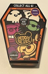 Deddy Bears Mystery Blind Coffin Halloween Edition 4″ Plush – Smirkkitty