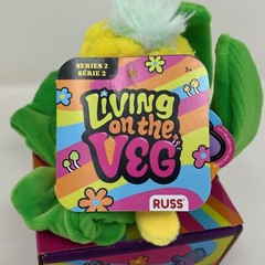 Living On The Veg: Series 2 – Pop Corn #13 Plush Collectible Kellytoy Russ