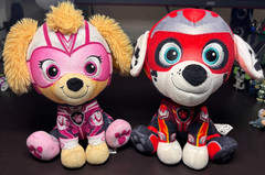 PAW Patrol Mighty Movie Skye Marshall 7″ Plush Lot of 2 Spin Master 2023
