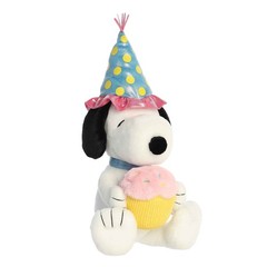 Peanuts 12 Inch Birthday Snoopy Plush Stuffed Animal Toy Kids Gift Decor