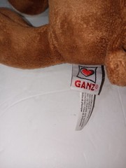 Vintage Ganz Mosley Moose W/ Plaid Scarf Stuffed Plush 2013 Webkins