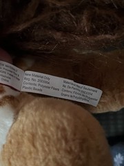 Douglas Co. Cuddle Toys Plus Horse Brown and White Appaloosa Horse Tags 2011