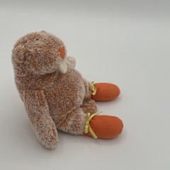 MANHATTAN PLUSH BEAVER TIPTOES TIP TOES STUFFED TOY Vintage Ballet 6″ 2005