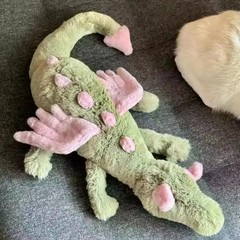 Jellycat Malachy Dragon – Exclusive Green/Pink Plush &Brand New with TagsView So