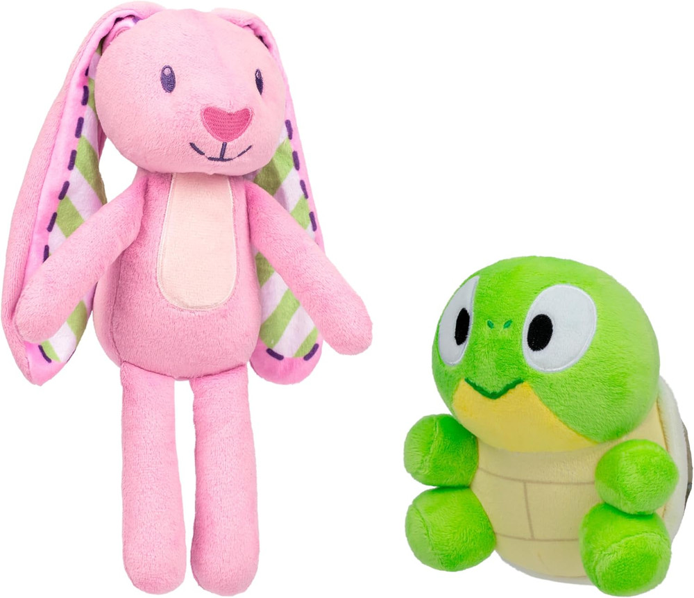 Bluey Friends Floppy & Turtleboy 2 Pack Plush Stuffed Animals Kids Toys Gifts