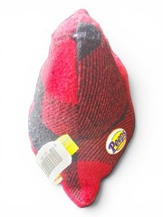 Peeps – Red Black Buffalo Check Plaid Plush