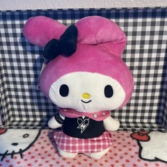 New NWT My Melody Hello Kitty And Friends Pink Series 2 Plush 10” Punk Emo Doll