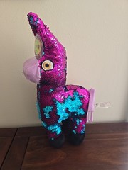Donkey Piñata Redemption Plus Toy Plush Stuffed Animal Sequin Fortnite 13″
