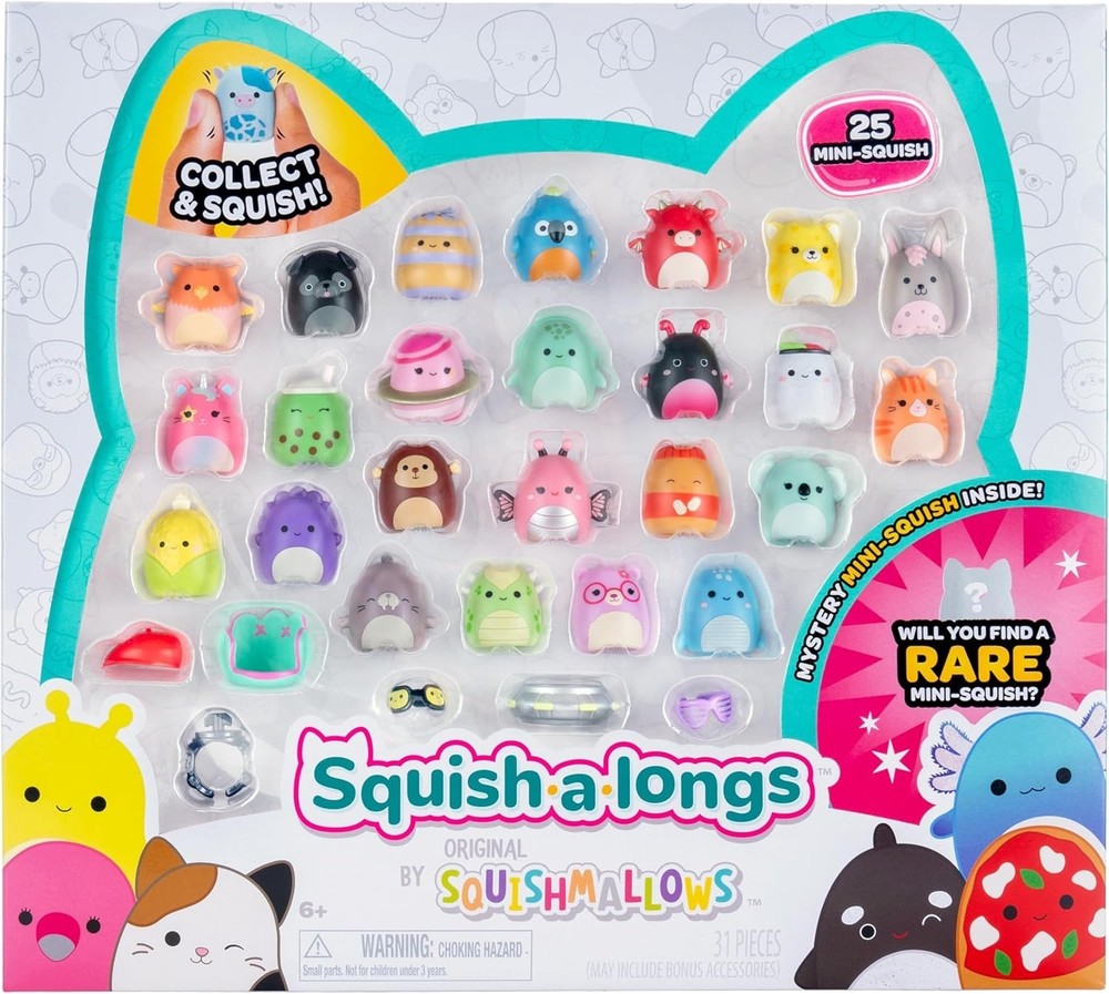 Squish-a-longs Mini-Squish 25-Pack (Wave 3, Style 1)