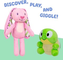 Bluey Friends Floppy & Turtleboy 2 Pack Plush Stuffed Animals Kids Toys Gifts