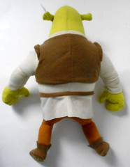 NEW 2007 Shrek The Third Plush Toy 14″ Tall Nanco Ear & Back Tags