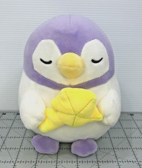Takashoji Purple Penguin 7 Inch Plush Wishing Star Stuffed Animal Toy