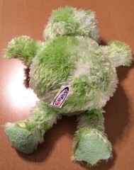 Mary Meyer Floppy Green and white Frog Plush 12″