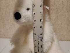 Aurora World 12″ Iceberg Polar Bear Plush Missing Red & White NO Scarf