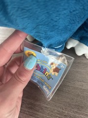 GANZ Webkinz Apatosaurus Plush Blue Dinosaur w/ Sealed Code Tag HM330 2008