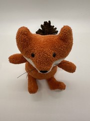 JELLYCAT Noodle Tail Small 6″ Plush Fox- Red Orange Stuffed Animal Toy RETIRED