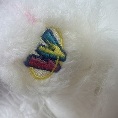 Webkinz White Persian Cat Stuffed Animal Plush Toy Ganz HM110 NO CODE TAG