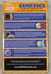 GIANT MICROBES–GENETICS THEME BOX–Cell Nucleus DNA RNA Mitochondria Chromosome