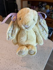 Brand New With Paper Tags Medium Blossom Lemon Bunny Jellycat – Rare – Retired