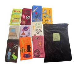 Mimis Motifs Educational Story Telling Embroidered Pouches Finger Puppets