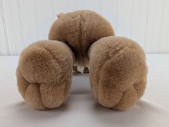 Vintage Golden Bear Brown Bunny Rabbit Plush 12″ Stuffed Animal Easter Spring