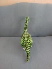 Apatosaurus Dinosaur Plush Green Yellow Realistic Stuffed Animal 20″ Real Planet